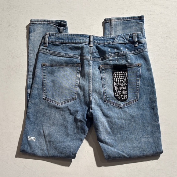 Ksubi Chitch Blue Denim Jeans - Picture 2 of 6